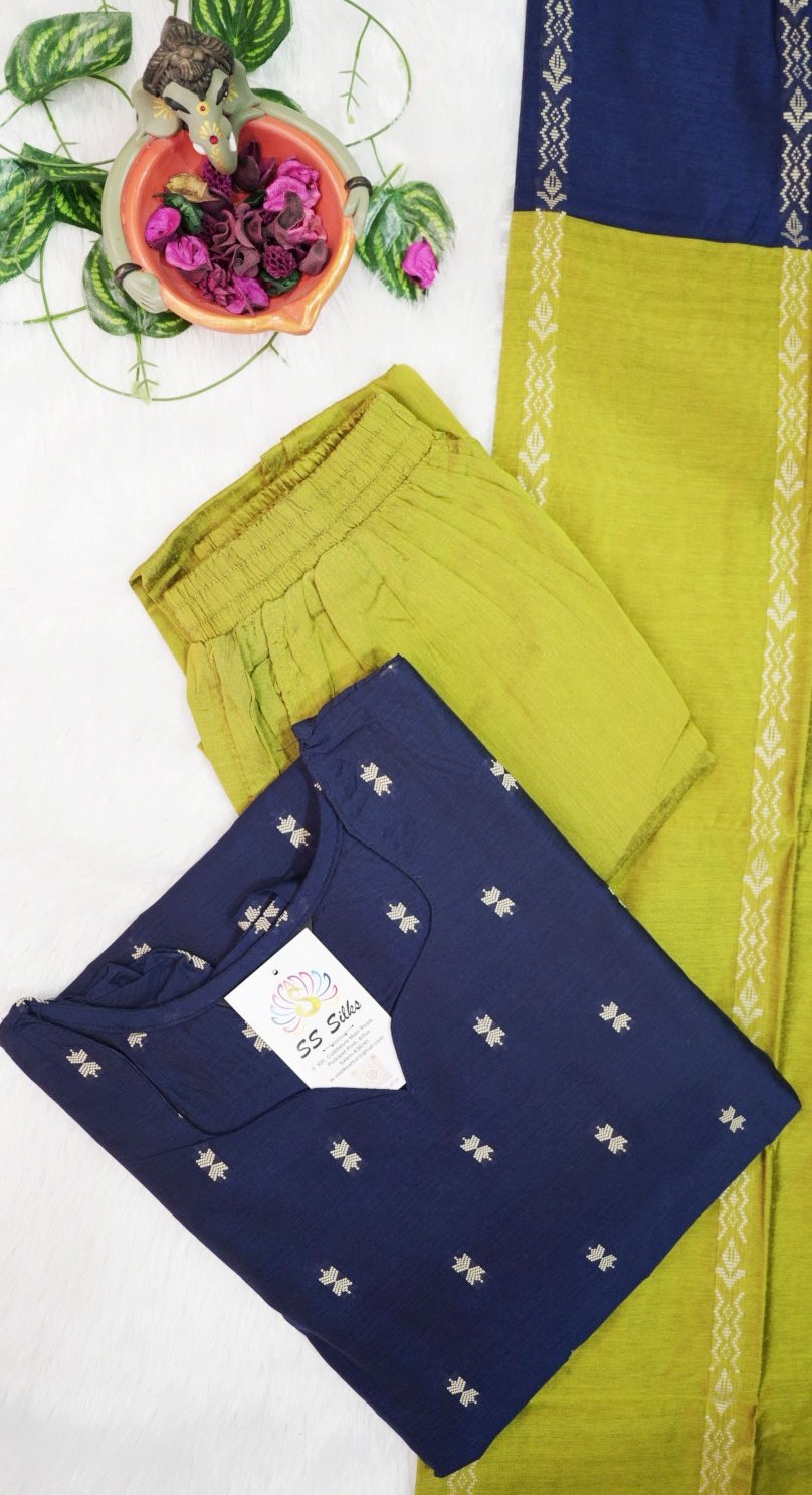 PREMIUM RAW SILK 3 PC SET