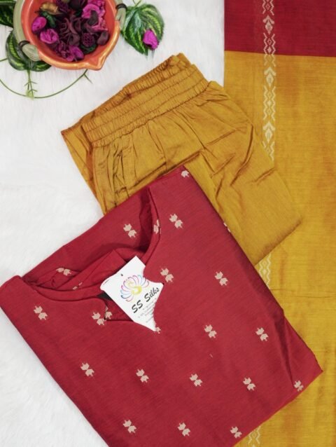 PREMIUM RAW SILK 3 PC SET