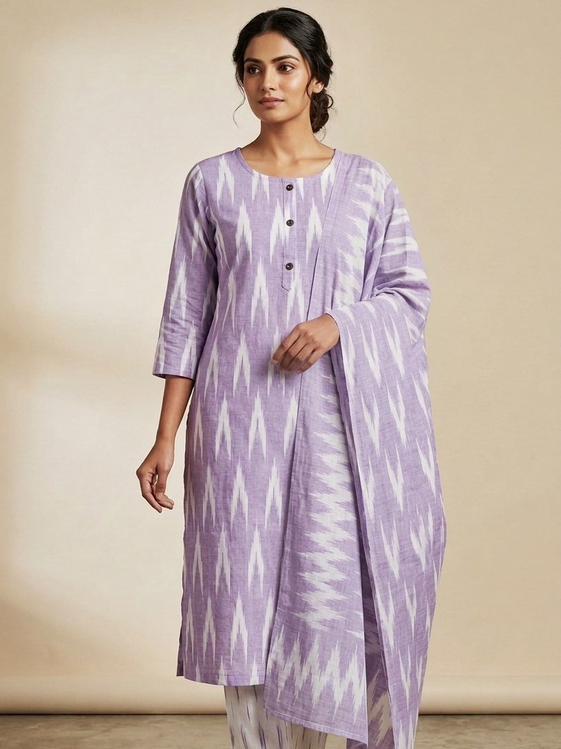 IKAT KURTA SET - Image 2