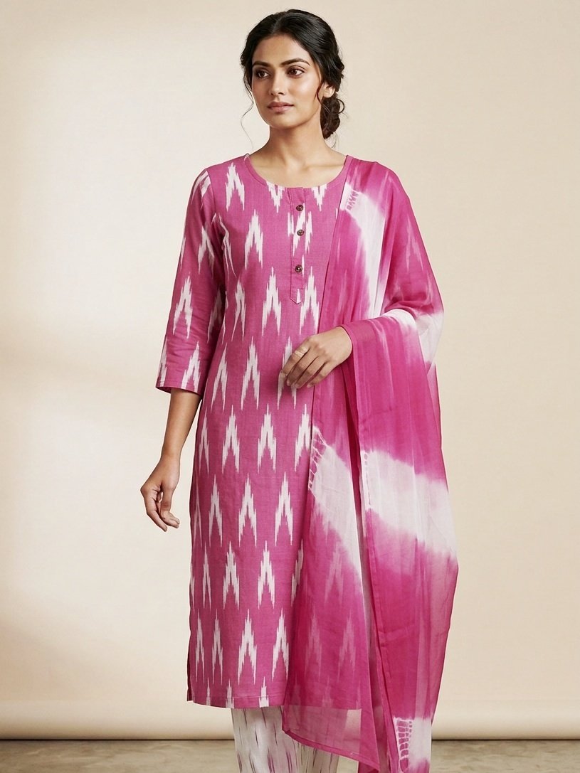 IKAT KURTA SET - Image 2