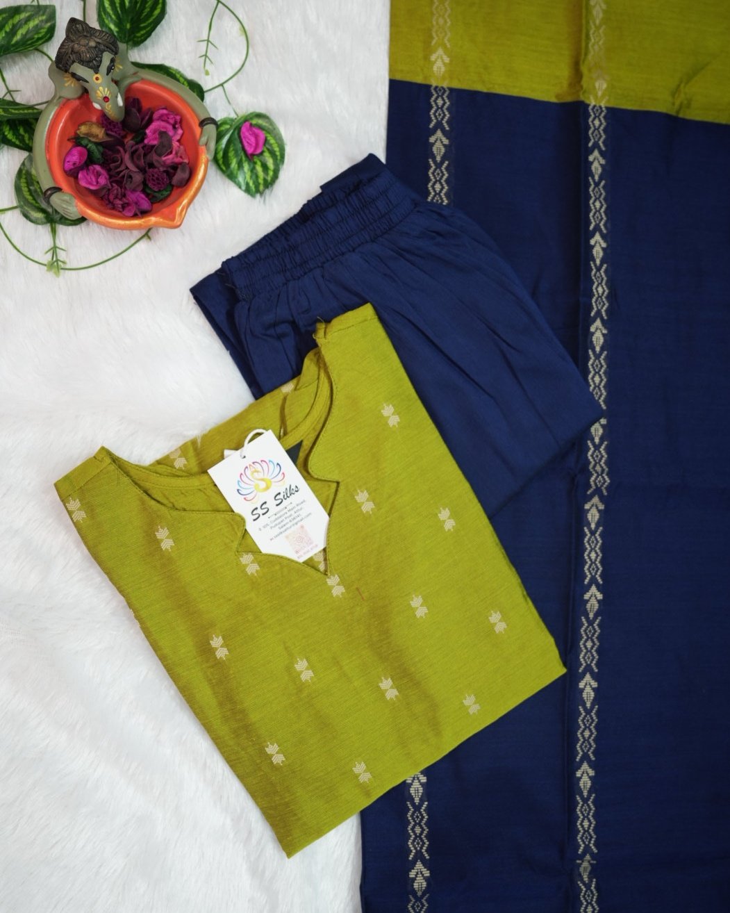 PREMIUM RAW SILK 3PC SET