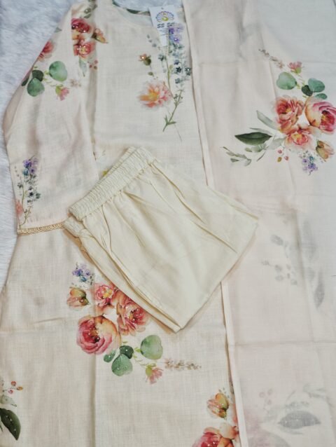 DESIGNER KURTI 3PC SET