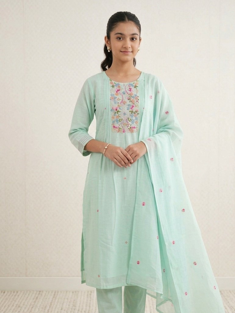 DESIGNER KURTI 3PC SET - Image 3