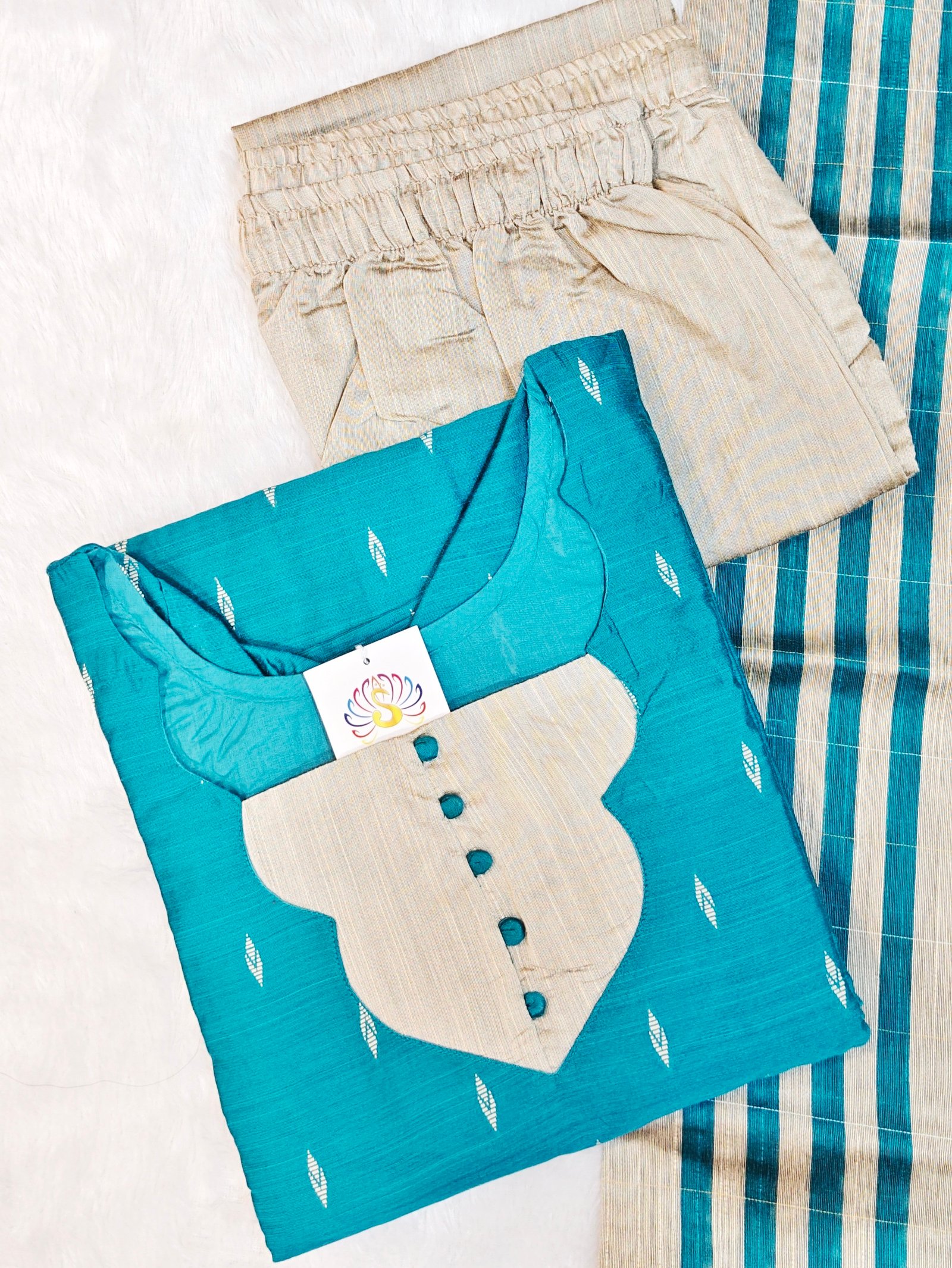 RAW SILK FEEDING 3PC SET